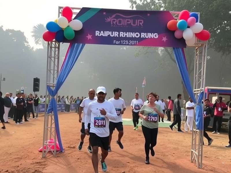 Raipur Rhino Run Challenge Download Statistics
